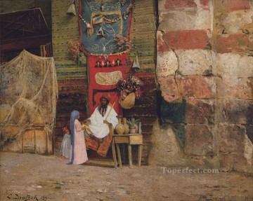 アラブ Painting - カーペット ルートヴィヒ ドイツ オリエンタリズム アラベール